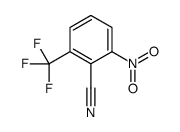 2-Nitro-6-(trifluoromethyl)benzonitrile Structure
