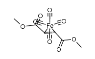 tetracarbonyl(η2-dimethyl fumarate)iron Structure