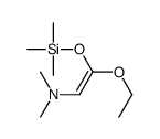 2-ethoxy-N,N-dimethyl-2-trimethylsilyloxyethenamine结构式
