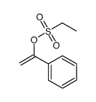 1-phenylvinyl ethanesulfonate Structure