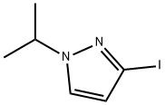 3-碘-1-(丙-2-基)-1H-吡唑结构式