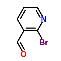 2-溴-3-吡啶甲醛结构式