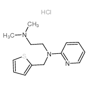 Methapyrilene Hydrochloride Structure