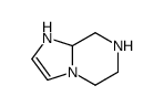 1,5,6,7,8,8a-hexahydroimidazo[1,2-a]pyrazine Structure