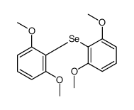 2-(2,6-dimethoxyphenyl)selanyl-1,3-dimethoxybenzene结构式