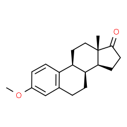 (8α)-3-Methoxy-1,3,5(10)-estratrien-17-one Structure