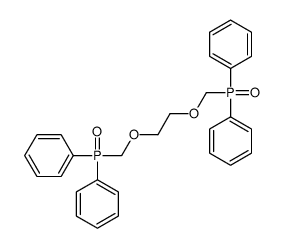 [2-(diphenylphosphorylmethoxy)ethoxymethyl-phenylphosphoryl]benzene Structure