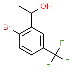1-(2-bromo-5-(trifluoromethyl)phenyl)ethanol Structure