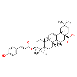 3-O-p-Coumaroyloleanolic acid Structure