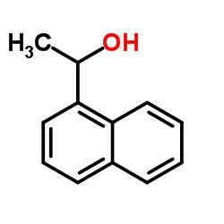 1-(1-Naphthyl)ethanol Structure