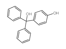 (4-羟苯基)二苯基甲醇结构式