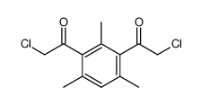 2,4-bis-chloroacetyl-1,3,5-trimethyl-benzene Structure