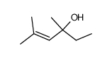 3,5-dimethyl-hex-4-en-3-ol结构式