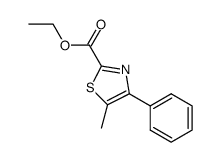 ethyl 5-methyl-4-phenylthiazole-2-carboxylate结构式