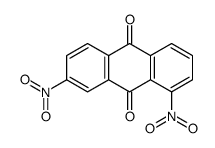 1,7-dinitroanthraquinone结构式