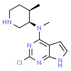 托法替尼杂质 2结构式
