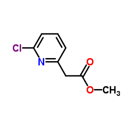 2-(6-氯吡啶-2-基)乙酸甲酯结构式