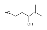 (R)-4-methyl-pentane-1,3-diol结构式