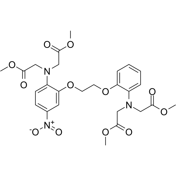 5-Nitro BAPTA tetramethyl ester Structure