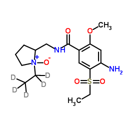 Amisulpride-d5 N-Oxide结构式