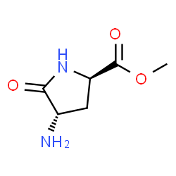 D-Proline, 4-amino-5-oxo-, methyl ester, (4S)-rel- (9CI)结构式