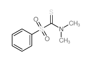 Methanethioamide,N,N-dimethyl-1-(phenylsulfonyl)- (9CI) structure