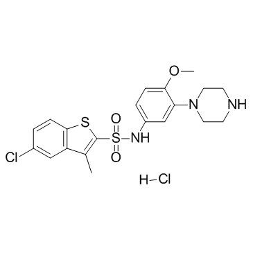SB 271046盐酸盐结构式