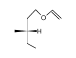 (S)-3-methylpentyl vinyl ether结构式