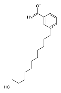 1-undecylpyridin-1-ium-3-carboxamide,chloride结构式