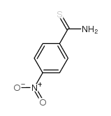 4-硝基硫代苯甲酰胺结构式
