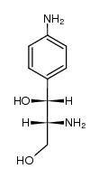 2-Amino-1-(p-aminophenyl)-1,3-propanediol Structure