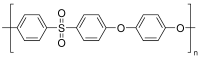 聚(1,4-亚苯基醚-醚-砜)结构式