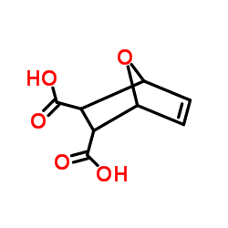 exo-3,6-epoxy-1,2,3,6-tetrahydrophthalic acid Structure