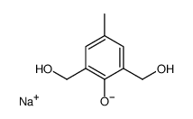2,6-di(hydroxymethyl)-4-methylphenol sodium salt Structure