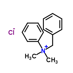 N-Benzyl-N,N-dimethylanilinium chloride structure