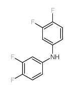 Benzenamine,N-(3,4-difluorophenyl)-3,4-difluoro- Structure