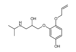 5-Hydroxy-oxprenolol Structure
