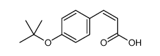 (3E)-3-(4-TERT-BUTOXY-PHENYL)ACRYLIC ACID结构式
