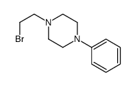 1-(2-Bromoethyl)-4-phenylpiperazine Structure