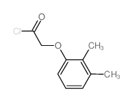 (2,3-Dimethylphenoxy)acetyl chloride Structure