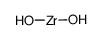 zirconium dihydroxide结构式