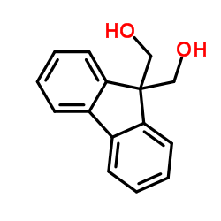 9H-Fluorene-9,9-dimethanol Structure