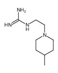 2-[2-(4-methylpiperidin-1-yl)ethyl]guanidine结构式
