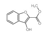 (2E)-2-(hydroxy-methoxy-methylidene)benzofuran-3-one Structure