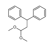 (3,3-dimethoxy-1-phenylpropyl)benzene结构式