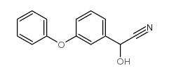 3-PHENOXYBENZALDEHYDE CYANOHYDRIN structure