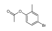 4-bromo-2-methylphenyl acetate结构式