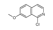 1-氯-7-甲氧基异喹啉结构式