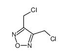 3,4-双(氯甲基)-1,2,5-噁二唑结构式