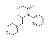 N-(1-morpholin-4-ylpropan-2-yl)-N-pyridin-2-ylpropanamide结构式